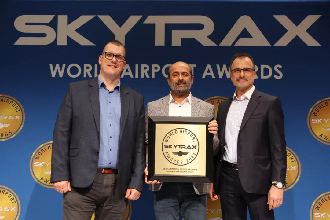 A budapesti Liszt Ferenc Nemzetközi repülőtér tizenegyedik alkalommal nyerte el a „Régió legjobb repülőtere” díjat