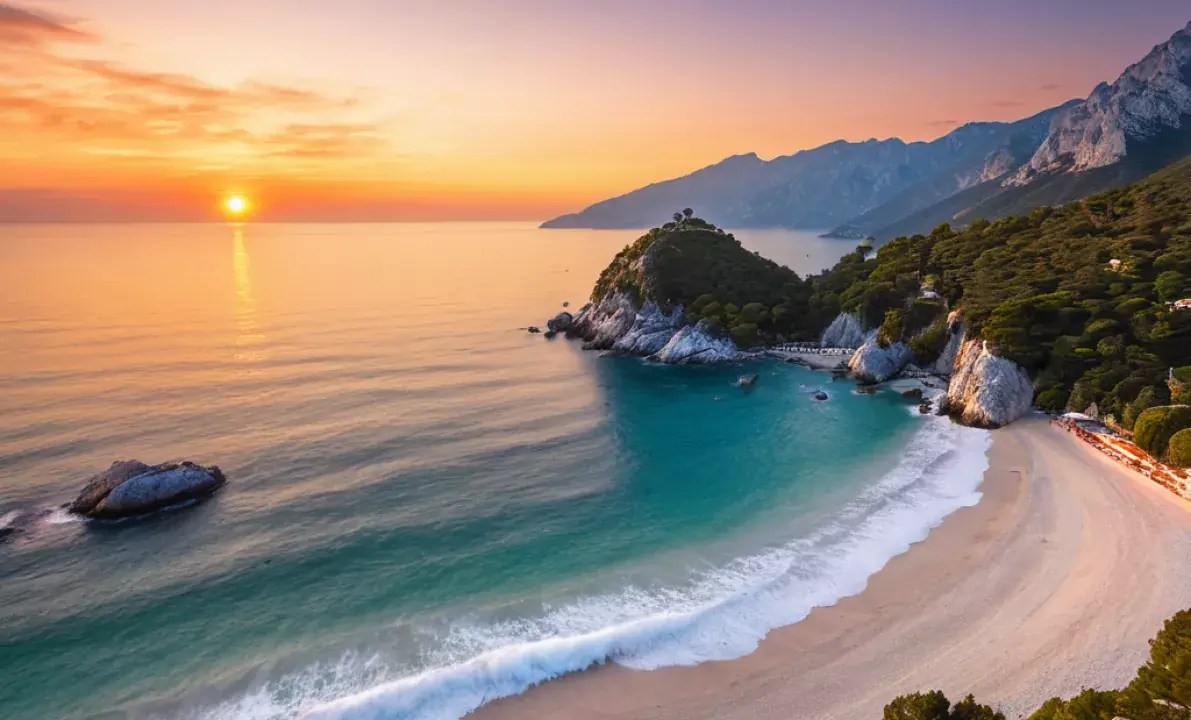 Brela csodálatos strandjai