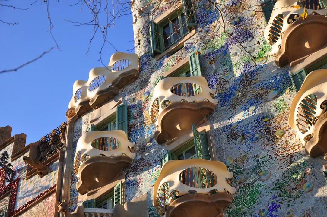 Casa Batlló egy építészeti mestermű Barcelonában