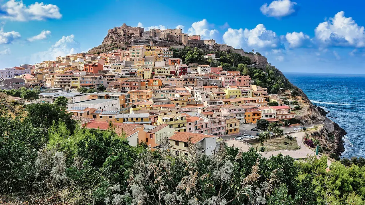 Castelsardo, a sziklákra épült város