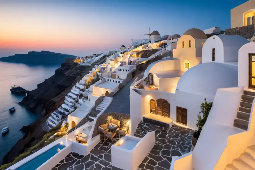 Görög vendéglátás és pihenés, irány a festői Kamari