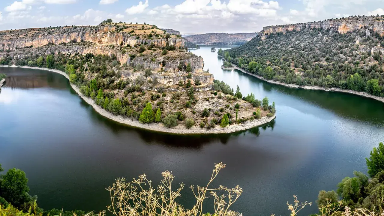 Hoces del Río Duraton Nemzeti Park a természeti csoda