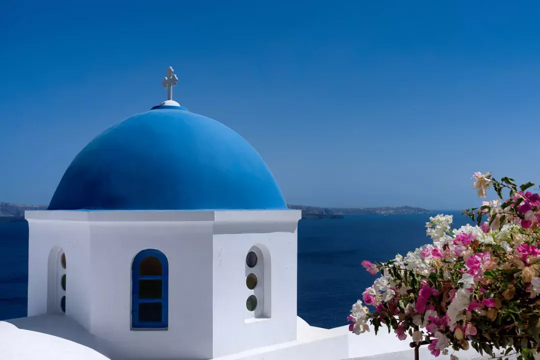Ilyen időjárásra számaíthatunk Santorini szigetén