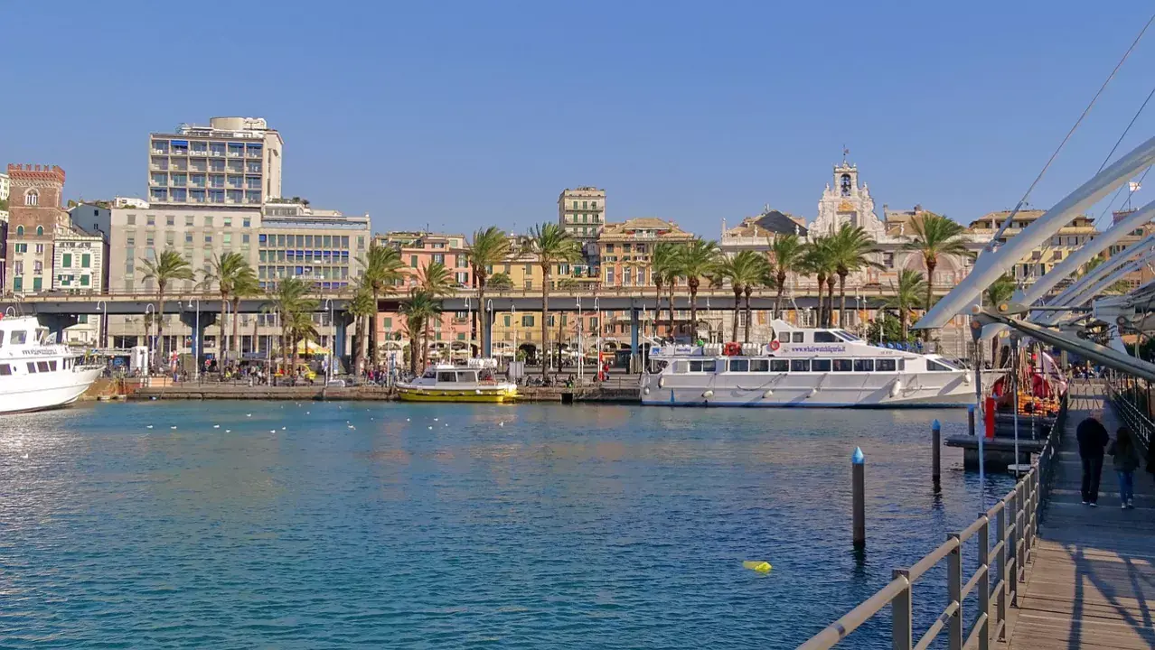 Irány Kolumbusz Kristóf kikötővárosa, Genova