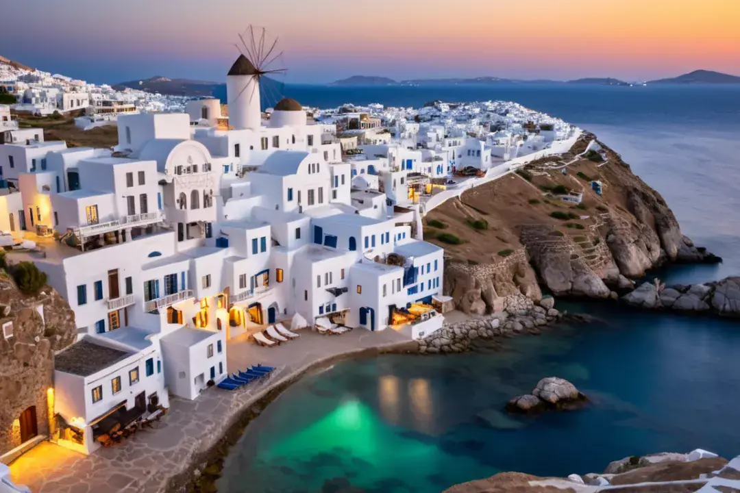 Chora az elbűvölő tengerparti görög főváros