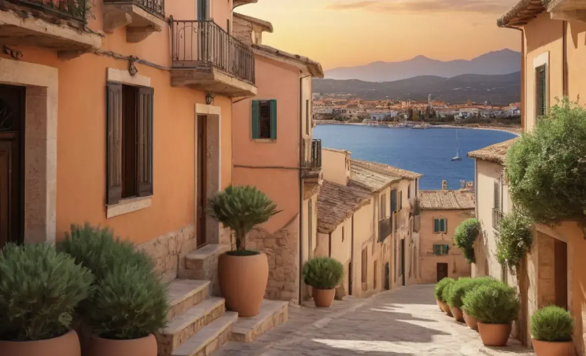 Olbia a tengerparti kikötő