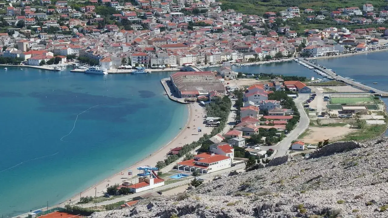 Tengerparti programajánló, irány Pag