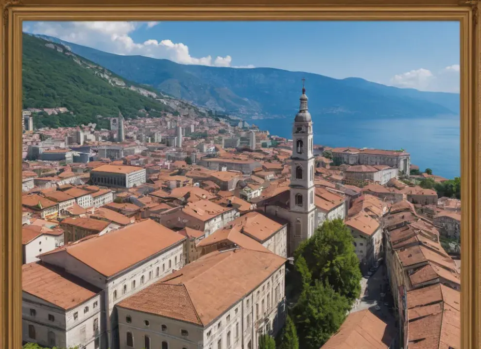 Rijeka, tengerparti kikötőváros a Kvarner-öbölben