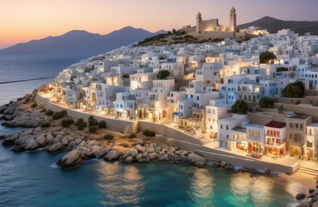 Szállások Naxos városában