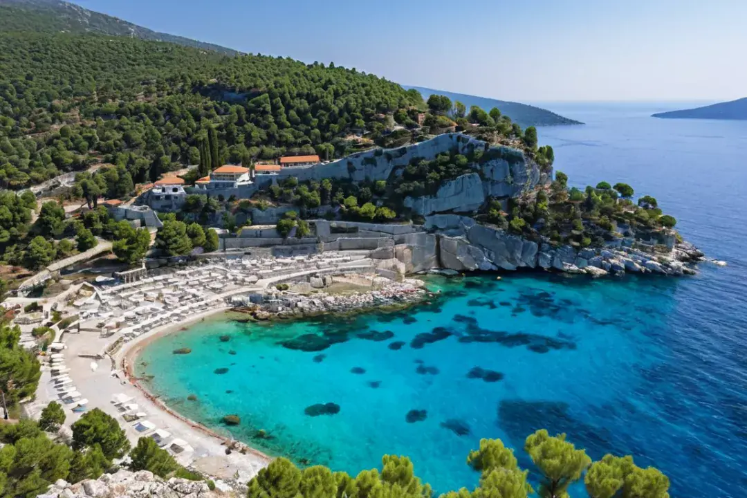 Thászosz sziget szállásai és vendéglátása